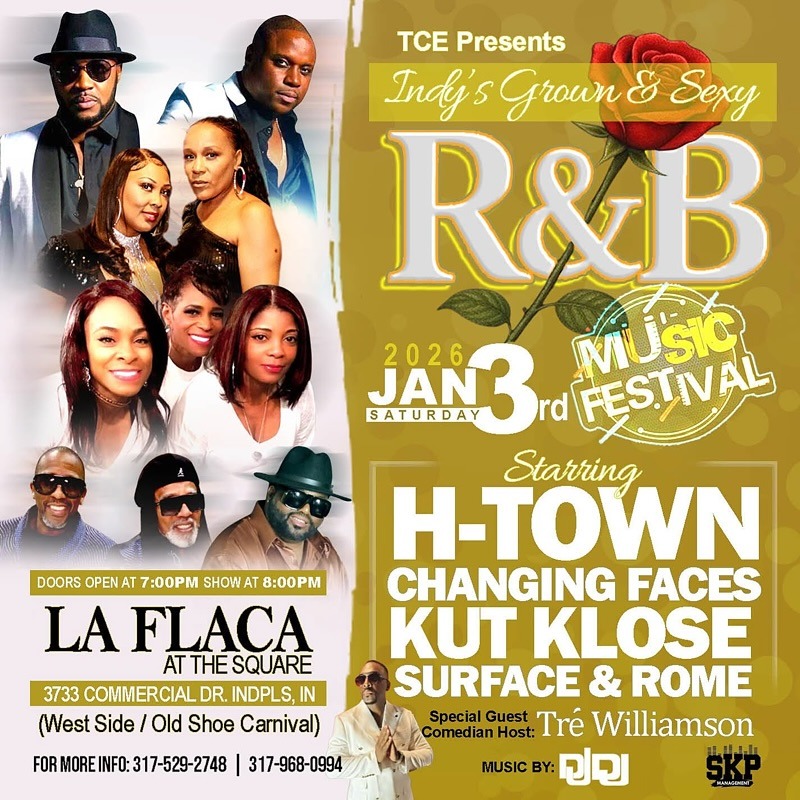 All White R&B Music Festival Indianapolis 2026