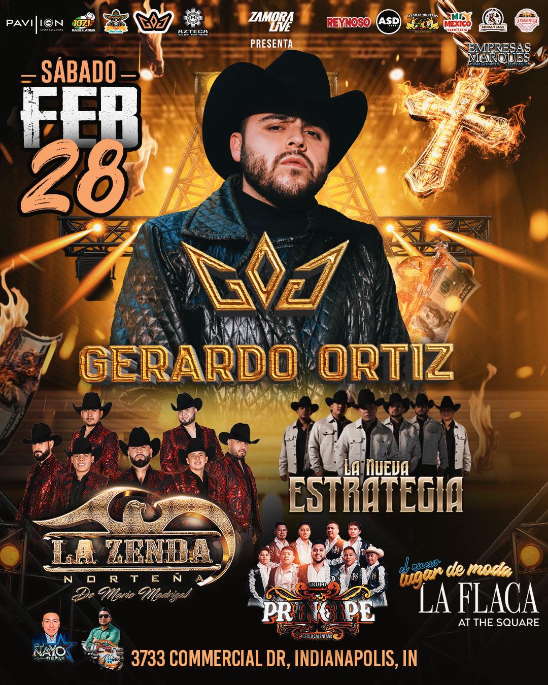Gerardo Ortiz en Indianapolis