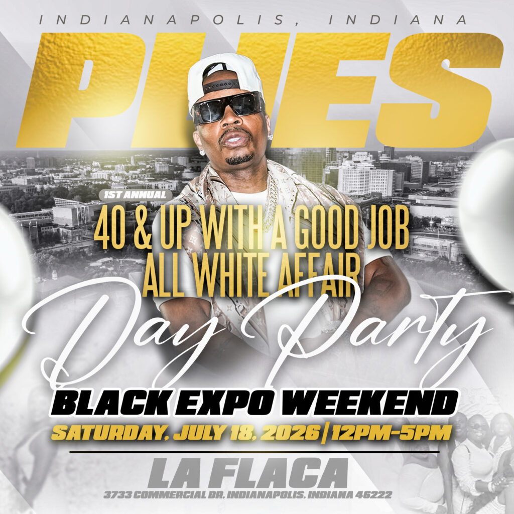 Plies 40 & Up With A Good Job All White Affair Day Party Indy Edition